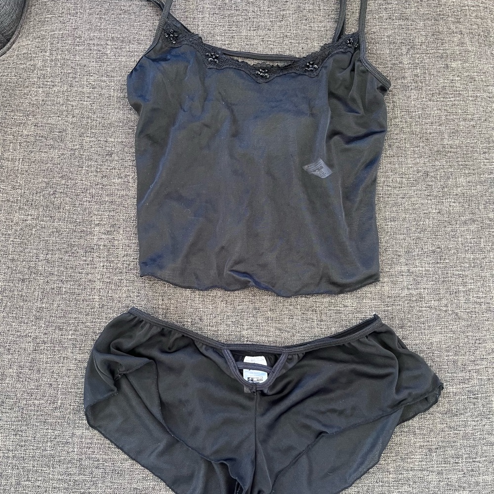2 camisole and panty sets
